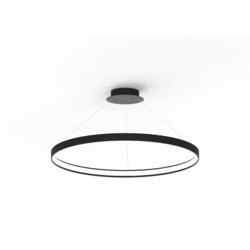 Zuma Line CIRCLE LA0721/1 - BK Hanglamp 1x70W/LED 3000K 7820LM