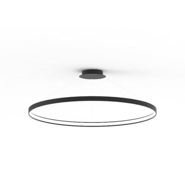 Zuma Line CIRCLE LA0722/1 - BK Hanglamp 1x70W/LED 3000K 7820LM