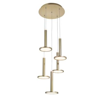 Luces Exclusivas ESQUEL LE41992 Hanglamp 1x53W/led 3000k IP20 1967lm