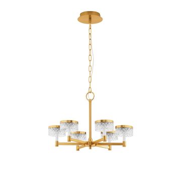 Luces Exclusivas MINEROS LE44585 Kroonluchter 6x38W/led 3000k IP20 2399lm