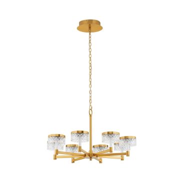 Luces Exclusivas MINEROS LE44586 Kroonluchter 8x48W/led 3000k IP20 3094lm