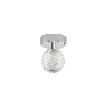Luces Exclusivas PONCE LE43474 Plafondlamp 1x6W/led 3200k IP20 246lm