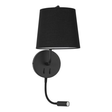 Luces Exclusivas PUENTE LE42267 Wandlamp 1x15W/LED+1xE27 3000k IP20 190lm