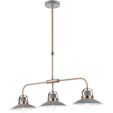 Dar Lighting Liden LID0339 Plafondlamp 3x40w/e14 ip20