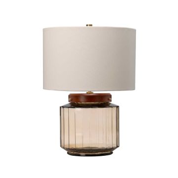 Elstead Lighting LUGA LUGA-TL-SMOKE Tafellamp 1x60W/E27