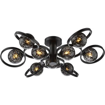 Dar Lighting Lynette LYN4822-21 Plafondlamp 9x40w/g9 ip20