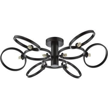 Dar Lighting Lynette LYN4822-F Ophanging 9x40w/g9 ip20