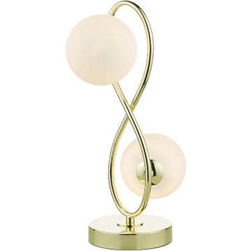 Dar Lighting Lysandra LYS4235 Tafellamp 2x40w/g9