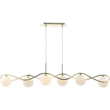 Dar Lighting Lysandra LYS6235 Hanglamp 6x40w/g9