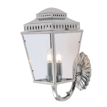 Elstead Lighting MANSION HOUSE MANSION-HOUSE-WB1-PN Wandlamp 3x60W/E14 IP44