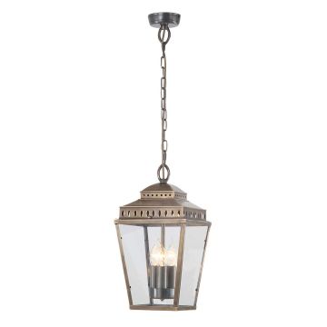 Elstead Lighting MANSION HOUSE MANSION-HOUSE8-BR Hanglamp 3x60W/E14 IP44