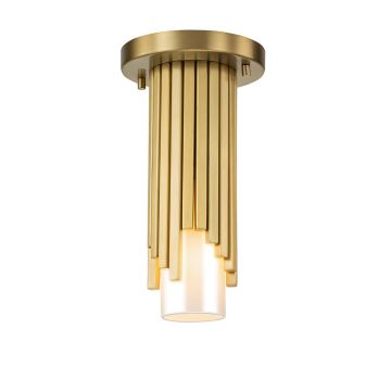 Elstead Lighting Marvele MARVELE-MP-AB-OPAL Hanglamp 1x40W/E14 IP20