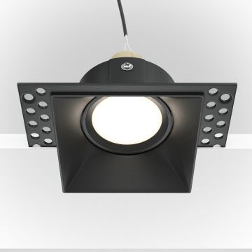 Maytoni DOT DL042-01-SQ-B Inbouwspot 1x50W/GU10 IP20