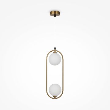 Maytoni RING MOD013PL-02BS1 Hanglamp 2x25W/G9 IP20