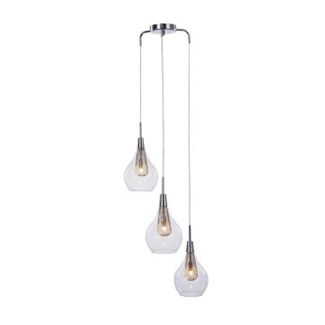 AZzardo ELEKTRA 3 AZ1688 Hanglamp 3x40W/G9 IP20
