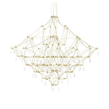 King Home CONSTELATION GOLD MSE1501100127 Hanglamp 72x72W/LED 3000K 2880LM IP20