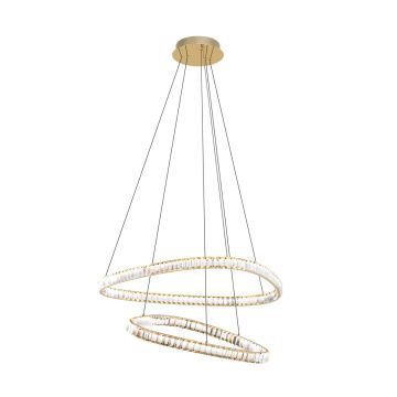 Zuma Line ATHESA MD3169-2-3GT Hanglamp 1x38W/LED 2700K-6000K 4400lm IP20