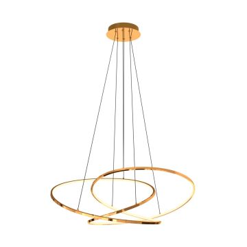 Zuma Line CHOLET MD7360-1A-3GT Hanglamp 1x56W/LED 3000K 6600lm IP20