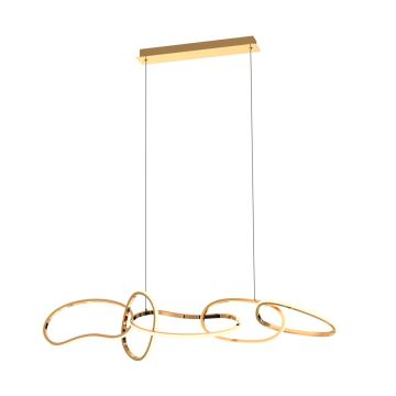 Zuma Line CHOLET MD7361-5A-EGT Hanglamp 1x56W/LED 3000K 6600lm IP20