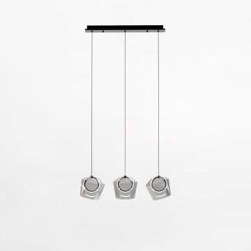 Zuma Line COLORE MD3350B-3BL/C Hanglamp 3x6W/LED 3000k 402lm