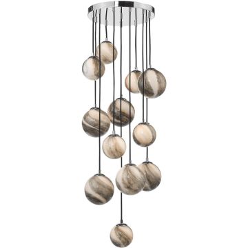Dar Lighting MIKARA MIK6350 Hanglamp 12x5W/G9