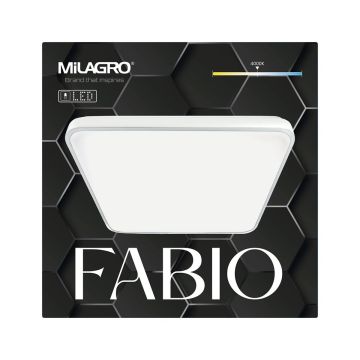 Milagro FABIO ML7934 Plafondlamp 1x23W/LED 4000K IP20