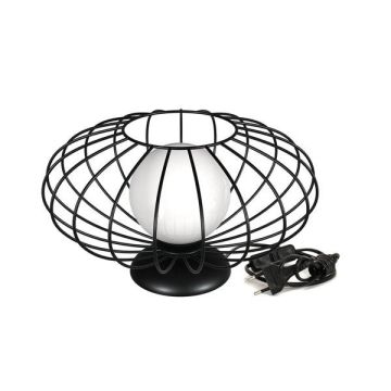 Milagro KRONOS BLACK MLP4430 Tafellamp 1x60W/E27
