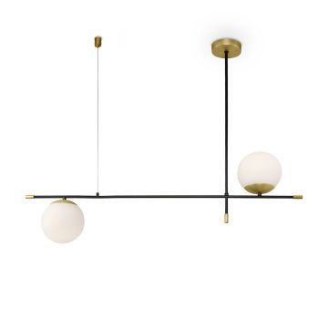 Maytoni NOSTALGIA MOD048PL-02G Hanglamp 2x40W/E14