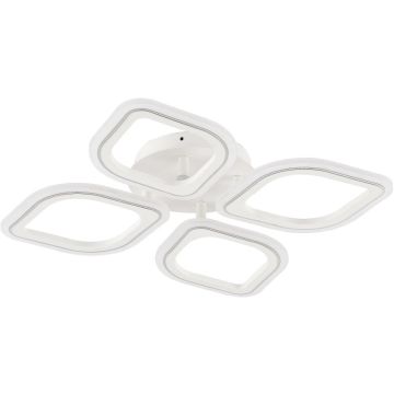 Zuma Line ILLUMIA MS236040R-WH Plafondlamp 4x30W/LED 3000-6000k 2900lm