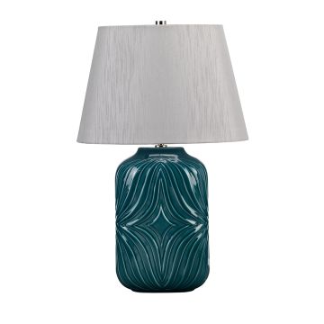 Elstead Lighting MUSE MUSE-TL-TURQSE Tafellamp 1x60W/E27