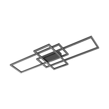 Zuma Line ERVI MX7907-3B-3BT Plafondlamp 1x57W/LED 2700K-6000K 6600lm IP20