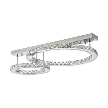 Zuma Line GIRONA MX3713-2-3CT Plafondlamp 1x36W/LED 3000K 4200lm IP20