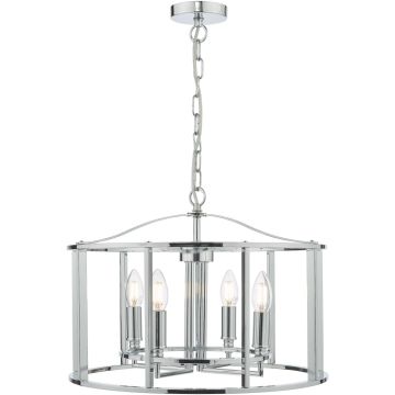 Dar Lighting Myka MYK0450 Kroonluchter 4x40w/e14