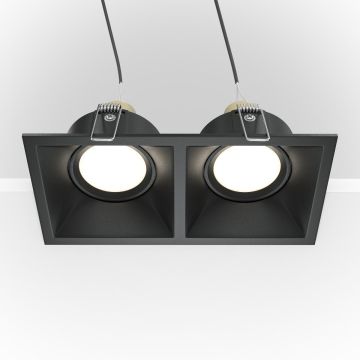 Maytoni DOT DL029-2-02B Inbouwspot 2x50W/GU10 IP20