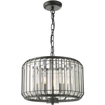 Dar Lighting Naeva NAE0322 Hanglamp 3x25w/e14