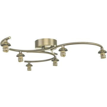 Dar Lighting Nakita NAK6475-F Ophanging 6x40w/g9 ip20