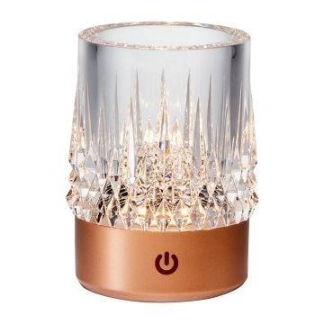 Zuma Line CRYSTAL NHTD-N08-RG Tafellamp 1x1W/LED 3000k 110lm