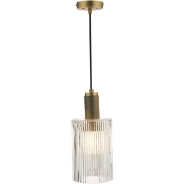 Dar Lighting Nikolas NIK0140-E01 Hanglamp 1x60w/e27 ip20