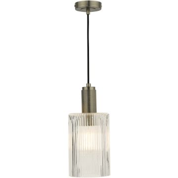 Dar Lighting Nikolas NIK0167-E01 Hanglamp 1x60w/e27 ip20