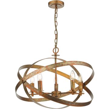 Dar Lighting Nitya NIT0564 Hanglamp 5x40w/e14
