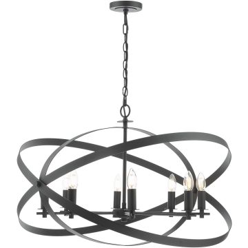 Dar Lighting Nitya NIT0822 Hanglamp 8x40w/e14