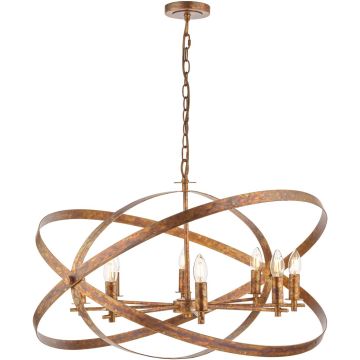 Dar Lighting Nitya NIT0864 Hanglamp 8x40w/e14