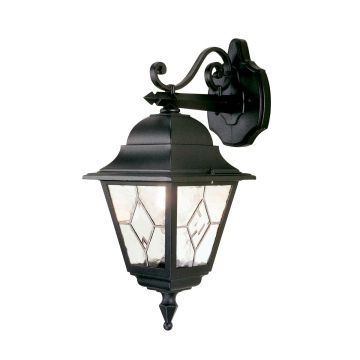 Elstead Lighting NORFOLK NR2-BLK Wandlamp 1x60W/E27 IP43
