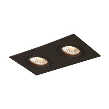 Light Prestige Metis LP-2780/2RS BK Inbouwspot 2x50W/GU10 IP20