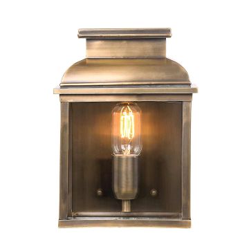 Elstead Lighting OLD BAILEY OLD-BAILEY-BR Wandlamp 1x60W/E27 IP44