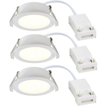 Nordlux Olea 2510400101 Inbouwspot 3x4.4w/led 2700k 345lm ip65