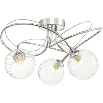 Dar Lighting Onawa ONA5350-03 Plafondlamp 3x40w/g9 ip20