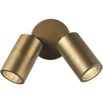 Dar Lighting Ortega ORT0975 Wandlamp 2x35w/GU10 IP65