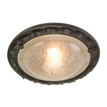 Elstead Lighting OLIVIA OV-F-BLK-GOLD Plafondlamp 1x60W/E27