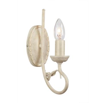 Elstead Lighting OLIVIA OV1-IVORY-GOLD Wandlamp 1x60W/E14